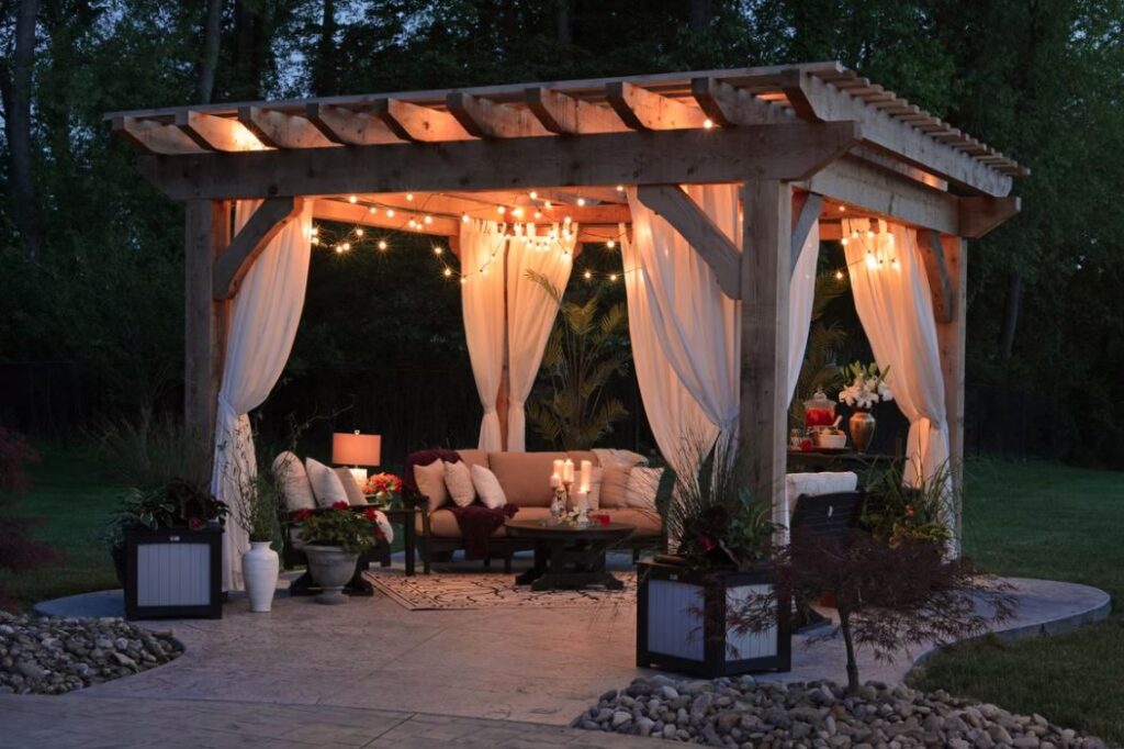 Add a pergola to your New Jersey back yard