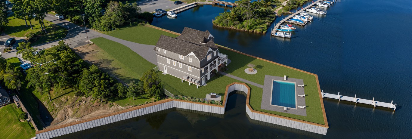 new construction luxury waterfront home in brick new jersey for sale